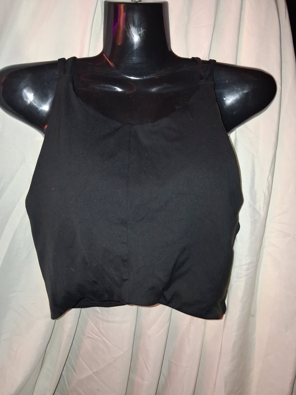 H&M Move Black Crop Top